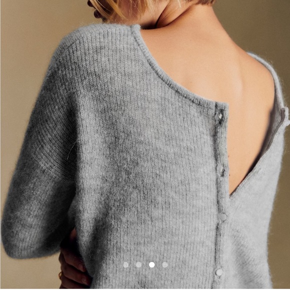 Sézane Gaspard Cardigan. Size S. Mottled Grey. New without tags. - Picture 5 of 6